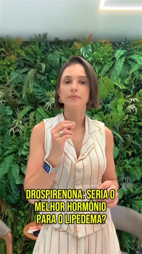 Dra. Eveline Braga | Emagrecimento e Menopausa on Instagram: "Drospirenona (Slinda®) pode ajudar na retenção de líquido em algumas mulheres com lipedema. Mas o tratamento de base continua sendo exercício, nutrição anti-inflamatória, estratégia de peso e cuidado linfático. E sim: em parte das pacientes pode reduzir a libido — por isso a escolha deve ser individualizada. #draevelinebraga #qualidadedevida #nutrologia"