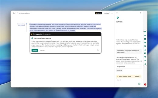 Brain Bytes AI Playbook - Grammarly Demo