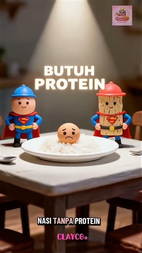 Baru Jam 10 Udah Lemas? Ini Kesalahan Fatal Saat Sahur! #clay #animation #sahur #ramadhan2026