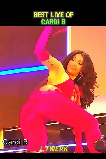 Cardi B's Stunning Live Performance Moments