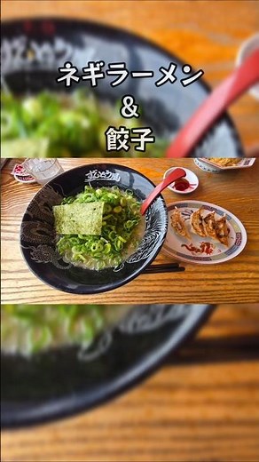 今年35杯目【ずんどう屋】中央林間店 ネギラーメン&餃子 #ずんどう屋