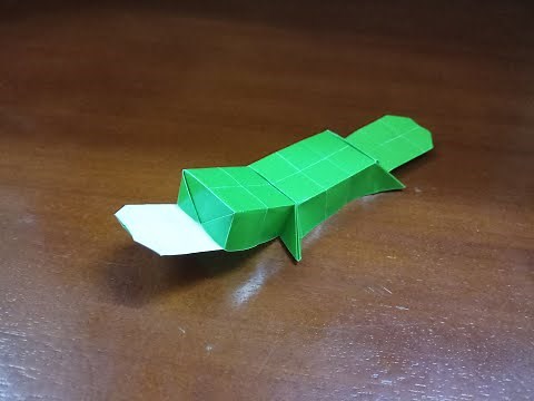 How To Make A Paper Origami Platypus (Saito Riki)