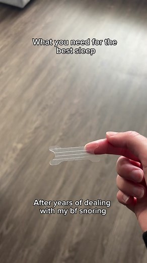 Crazy how well they work 🫢 if you have a snorer get some stickys