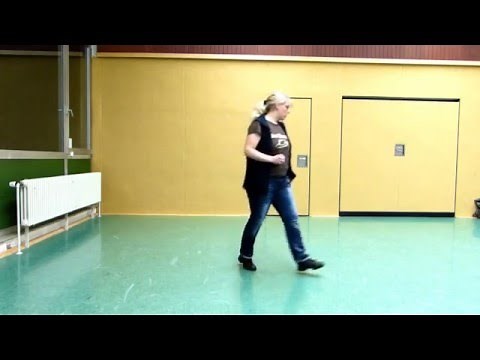 Line-Dance Kurs: Toes, 1. Teil, Demo & Schritterklärung (deutsch)