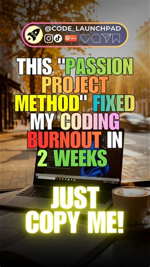 Code Launchpad | AI Era Coding on Instagram: "Why Did I Lose Motivation to Code and How Do I Get It Back?👇 Lost your coding motivation? Can't open VS Code without feeling drained? You're not alone. 💔 Most beginner developers and CS students fall into the same trap: ❌ Tutorial hell - watching endless coding tutorials without building ❌ Comparison paralysis - seeing senior developers and feeling inadequate ❌ Generic projects - building another to-do app nobody cares about ❌ Imposter syndrome - t