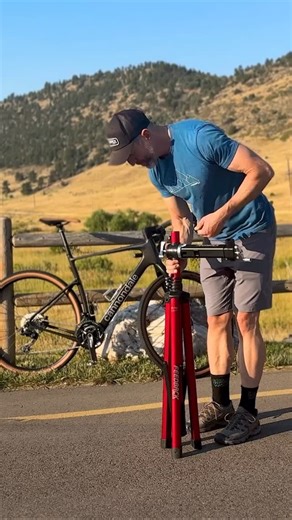 The new Pro Ultralight repair stand is our lightest (hence the name 😏) and most portable repair stand. Easily foldable for quick deployment and storage. With an upgraded clamp head, and a travel bag now included, the Pro Ultralight is ready for all your cycling adventures! #feedback #feedbacksports #anybikeeveryrider #proultralight | Feedback Sports