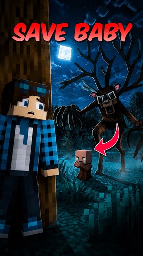 I Saved the Baby Villager From SCARY DEER! | 99 Nights in the Forest