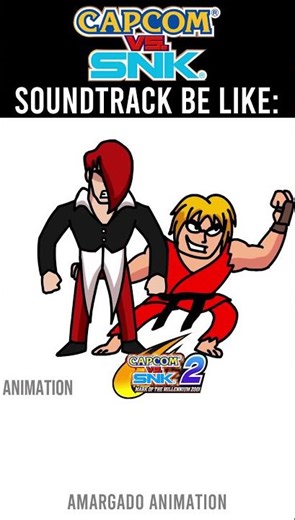 CAPCOM VS SNK OST BE LIKE: #capcomvssnk #snkvscapcom #streetfighter