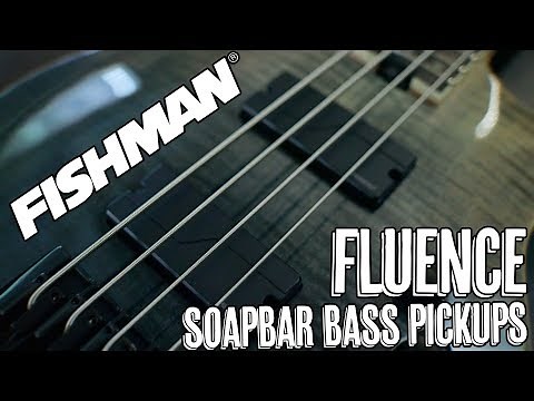 Fishman Fluence Soapbar Bass Pickups - Demo