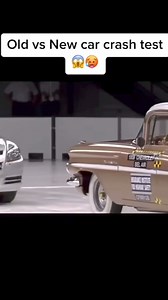 2.4M views · 4.7K reactions | 1959 Chevy belair vs. 2009 chevrolet malibu iihs crash test#78 | Lena Johnston | Facebook