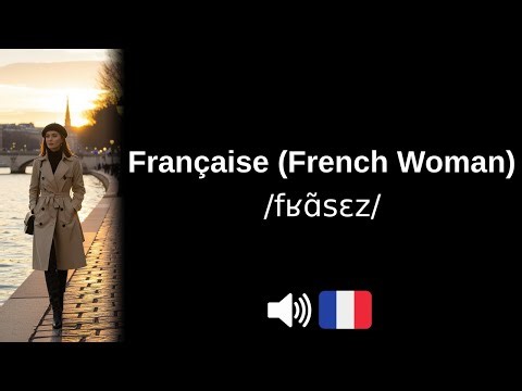How to pronounce Française (French Woman) (CORRECTLY!)