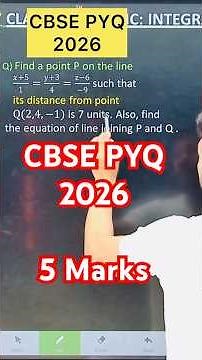 Q) Find a point P on the line (𝑥+5)/1=(y+3)/4=(z−6)/(−9) such that its distance from point