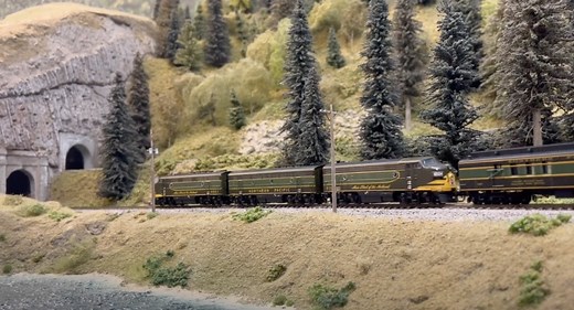 The 1947 North Coast Limited on the North Bank Road | Lowell Smith Signature Series