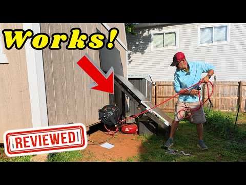 Retractable Air Hose Reel for Air Compressors (Review)