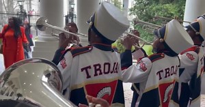 VSU Trojan Explosion Marching Band's White House performance was 'like dream come true'