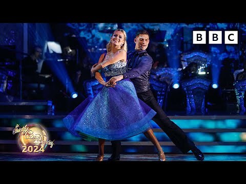 Tasha Ghouri and Aljaz Skorjanec Viennese Waltz to Misty Blue by Dorothy Moore ✨ BBC Strictly 2024