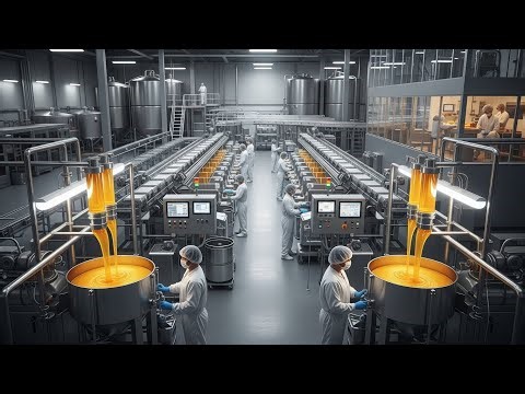 Inside the Honey Factory | The HYPNOTIC Processing of Natural Honey at Massive Scale