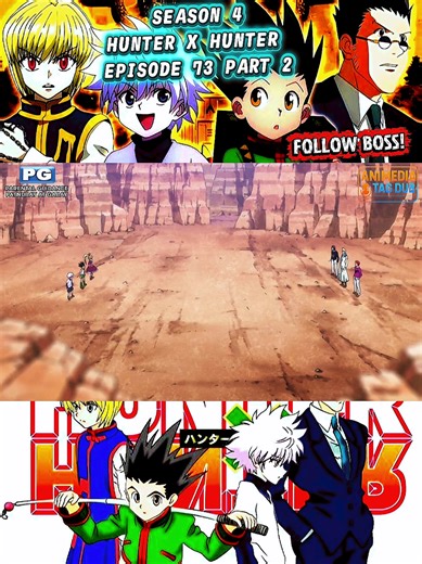 Gon, Killua, and Bisky vs. 3 Bombers Gang - Episode 73
