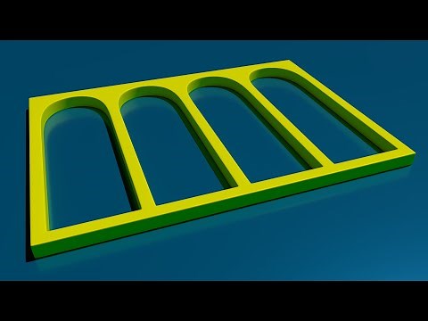 Modeling Curved Window Frames and Doorways in Autodesk Maya • Maya Tutorial • Maya Modeling Tutorial