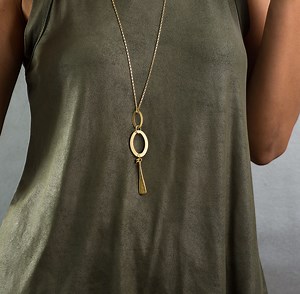 Extra Long Necklace, Long Gold Necklace, Customized Necklace, Pendant Necklace for Women, Trendy Necklaces, Handmade Jewelry, Gold Necklace - Etsy