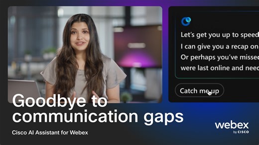 Cisco AI Assistant for Webex：コミュニケーションギャップを解消する  - シスコビデオポータル