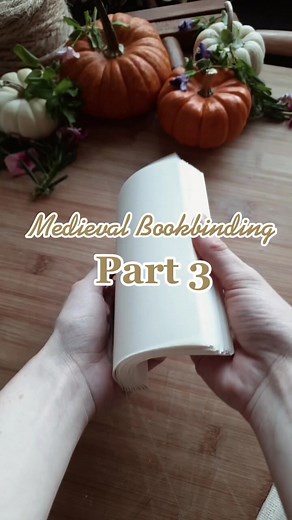 Creating Unique Home-Made Book Spines | Medieval Bookbinding Tutorial