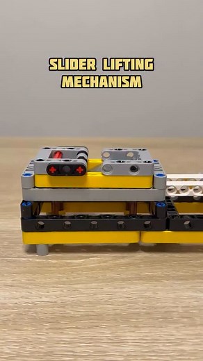 Slider Lifting Mechanism #lego #legotechnic #mechanical #mechanism #slider #engineering #legofan #creative | Bricks Master Builders
