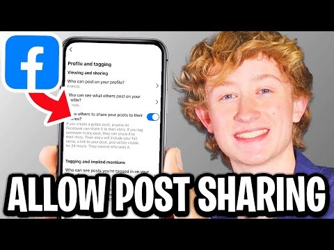 How To Allow Others To Share My Post On Facebook - Full Guide