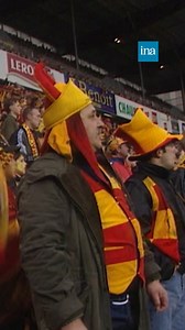 319K views · 4.7K reactions | Après une impressionnante victoire contre Arsenal en Ligue des Champions, le RC Lens joue ce soir face au PSV Eindhoven. Un match à domicile, au Stade Bollaert, devant de fervents supporters qui attendent un nouvel exploit. L’occasion de revenir sur une histoire passionnelle entre le club sang et or et ses supporters | INA | Facebook