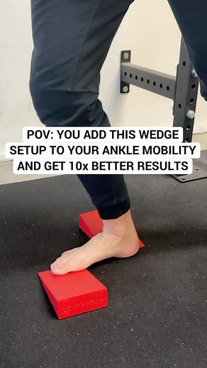 Conor Harris on Instagram: "This works for two reasons: 1.) In order to improve dorsiflexion, your foot HAS TO pronate. There is no way around this if you want genuine pronation and improve what most people think of when it comes to “ankle mobility”. The arch lowering (pronation) creates space in the foot and ankle joints for the shin to move over the foot. 2.) Foot pronation isn’t just simply your arch lowering, it’s actually a relative “twist” between your rearfoot and forefoot. The heel and r