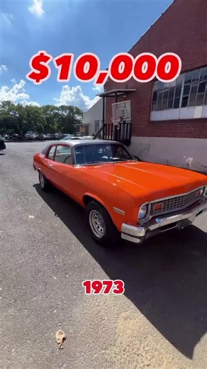 Used Cars for sale on Instagram: "$10,000 BUYS IT‼️ 1973 Chevy Nova up for sale NOW! Financing available…could be yours! #cars #classiccars #reels #trending #viral #love #explore #available #classiccarsforsale #vintage #video #cars #vwbus #v8"