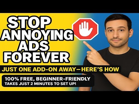 🚫 STOP Annoying Ads Forever – Just One Add-On Away – Here's How! 🌐 | Ethica