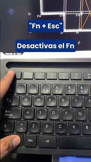 Turn off the "Fn" key and regain control of your keyboard #tip #officeautomation