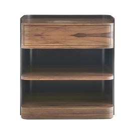 5720 - Medici Side Table - Chateau Gray, Ofram Veneer