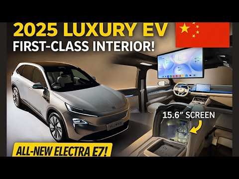 2026 Buick E7 Interior REVEALED: 30" 6K Screen & 1,600km Range! (Luxury Redefined)