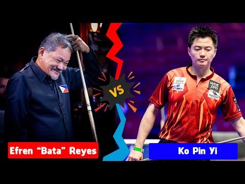 Efren Reyes vs Ko Pin Yi | 9 ball - Race to 8 | Full Match