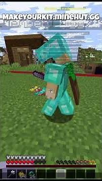 how to make you kit #minecraft #kitpvp #fyp