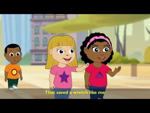 Amazing Grace - The Countdown Kids | Kids Songs & Nursery Rhymes | Lyrics Video