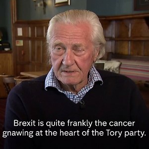184K views · 688 shares | “Brexit is quite frankly the cancer gnawing at the heart of the Tory Party.” Former Cabinet Minister Lord Heseltine gives his view on Brexit - almost one year on from the Leave campaign's victory. | Channel 4 News Democracy | Facebook