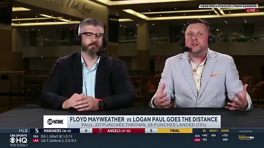 フロイド・メイウェザーが人気 YouTuber ローガン・ポールとの一戦で引き分ける