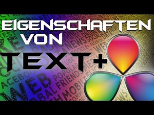 Text einfügen + Einstellungen erklärt - DAVINCI RESOLVE 17 - Anfänger Guide Deutsch Tutorial