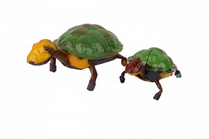 Recycled Metal Turtle-yard Art-decor-garden-handmade-hand Painted-patio-animal-metal-two Sizes - Etsy
