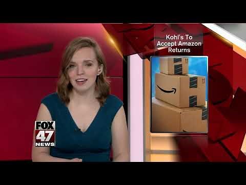 You can return Amazon items at Kohl's stores starting in July