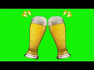 Beer (Cheers) - Green Screen Effect