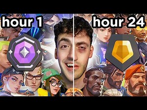 I Filled in Valorant Ranked for 24 Hours Straight