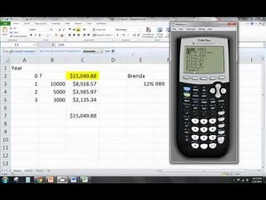 NPV Financial Calculator TI83 and TI84