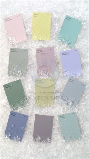 Pastel dreams are real. Get free color chips from our 2026 Colormix® Frosted Tints palette: https://bit.ly/3Ziqvok . 🎨: Lite Lavender SW 6554 Celery SW 6421 Watery SW 6478 Samovar Silver SW 6233 Grape Mist SW 6548 Breathtaking SW 6814 Halcyon Green SW 6213 Liveable Green SW 6176 Upward SW 6239 Solitude SW 6535 Modern Lavender SW 9688 Tradewind SW 6218 . #SWColormix | Sherwin-Williams