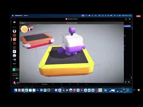Make a 3D Platformer in MonoGame — July Open Hours w/Free Starter Kit + 🤯Blender as a Level Editor🤯