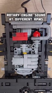 44 reactions | Rotary Engine Sound at Different RPMs #lego #legotechnic #technic #mechanical #mechanism #diy #mechanicalengineering #engine #rotary #legofan #rotaryengine | Bricks Master Builders | Facebook