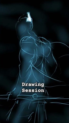 A Kings Lament drawing session in Krita.